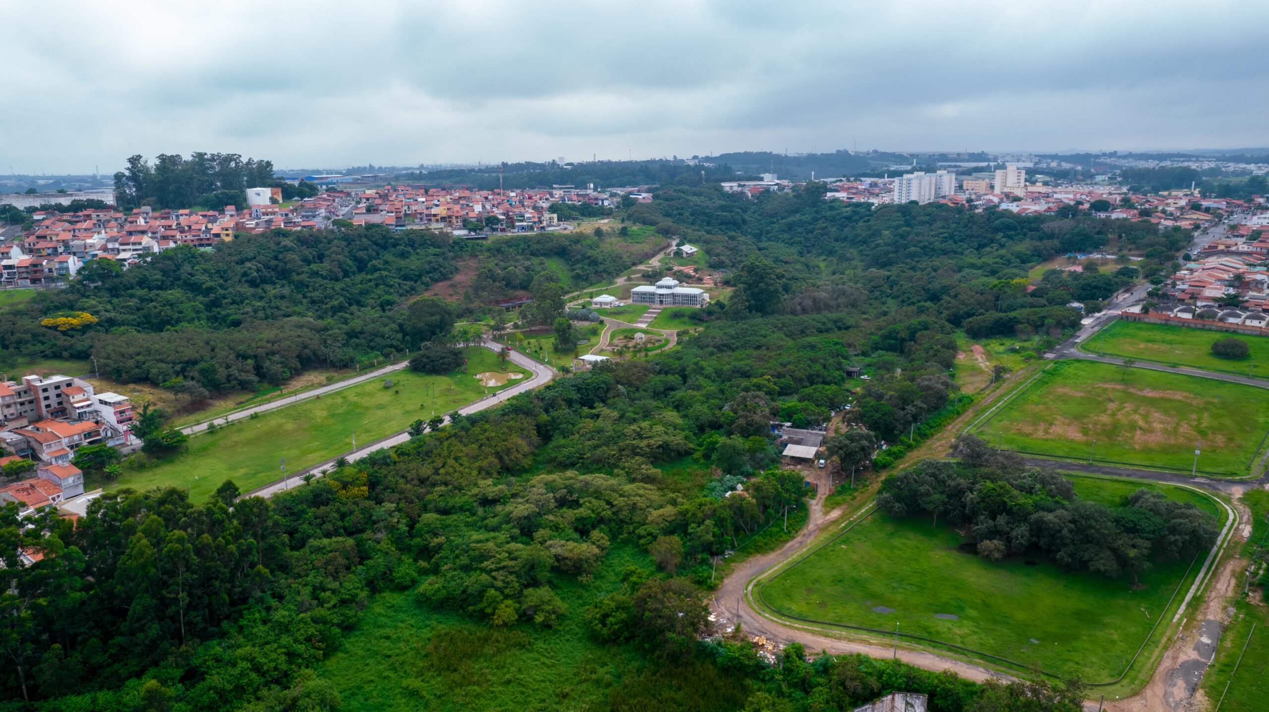 Agk Kuppuswamy Nagar — aerial view of Chennai skyline